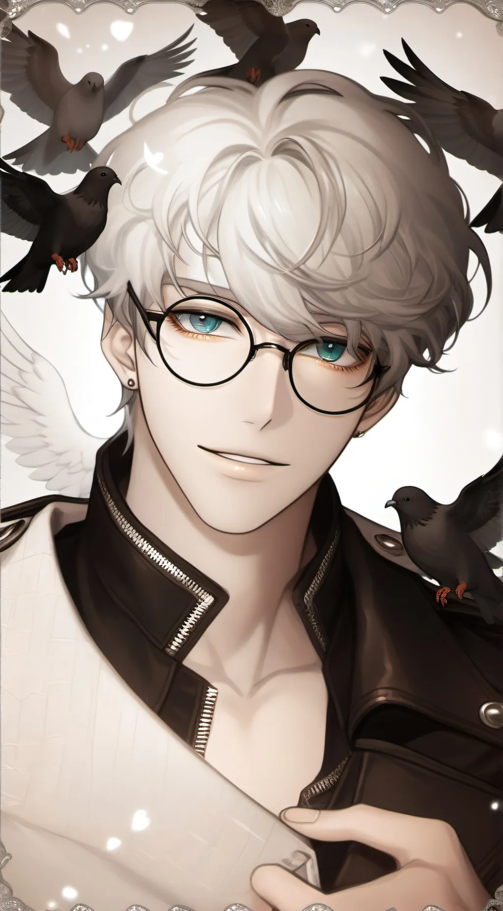 ai character: Togane Egaki background