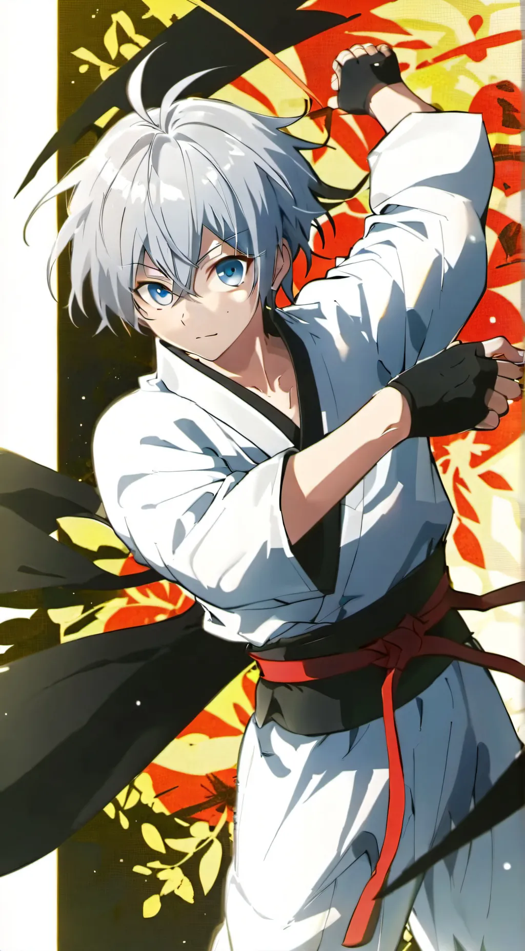 ai character: Aku Kamano  background