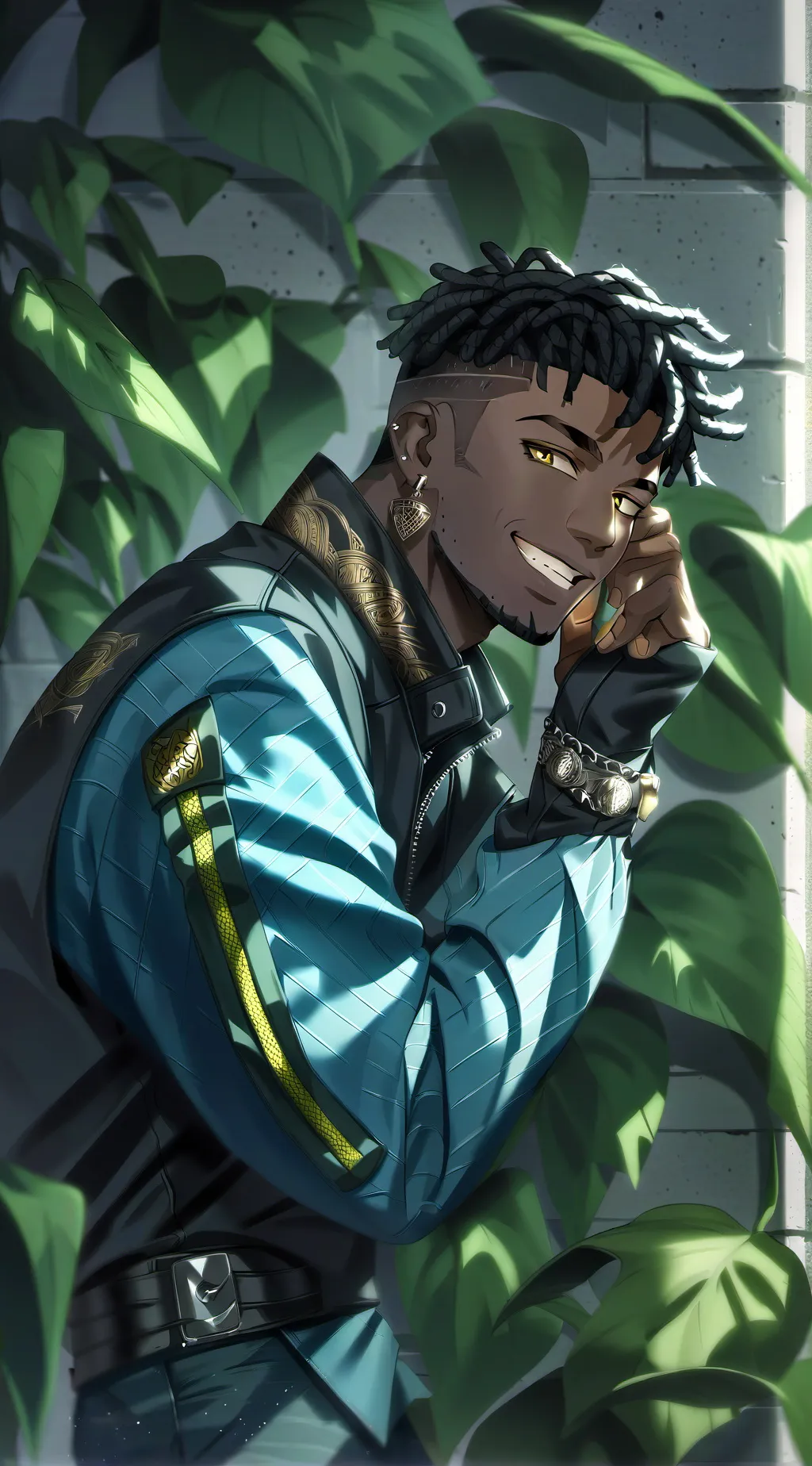 ai character: Klein beckon background