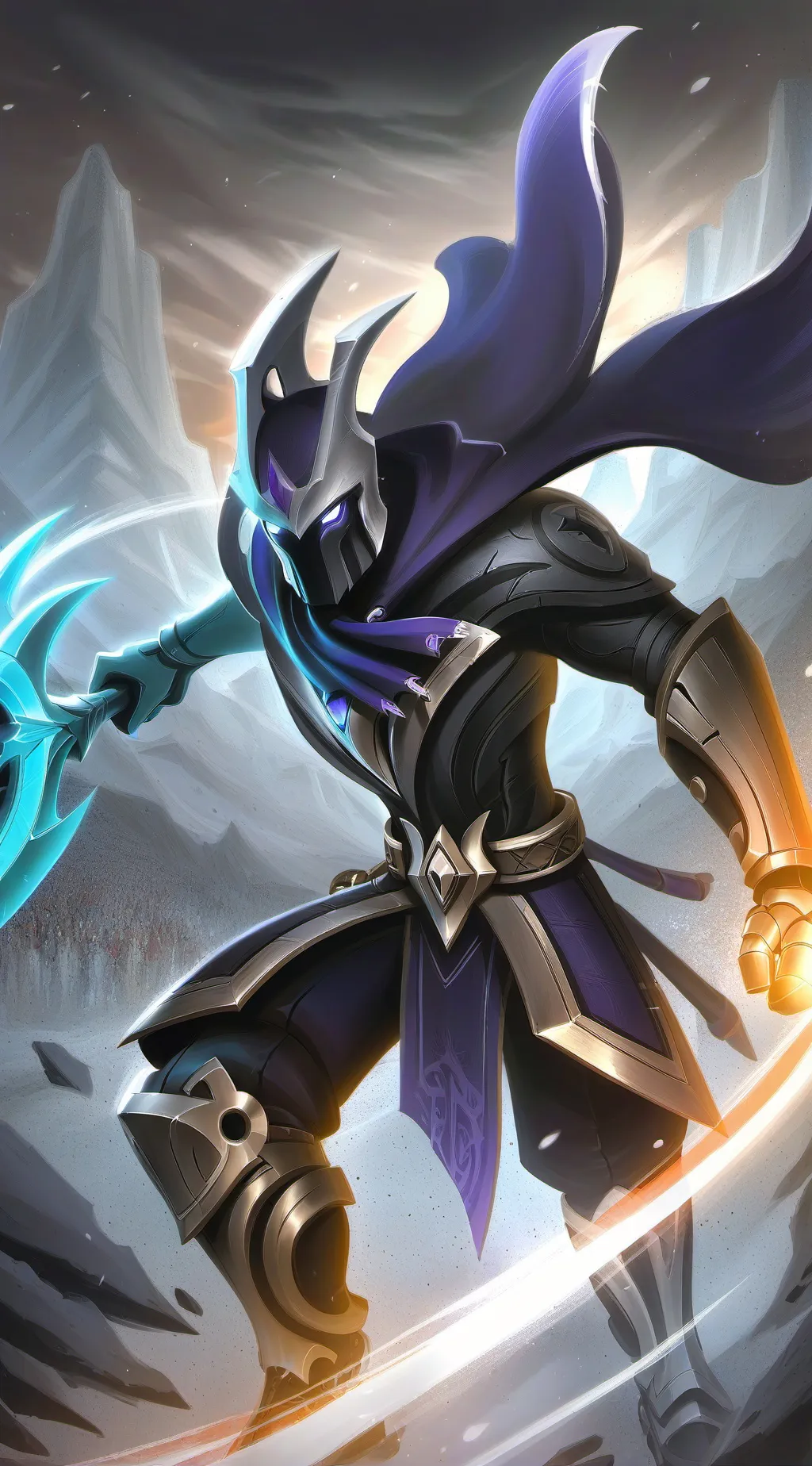 ai character: Jevil (deltarune)  background