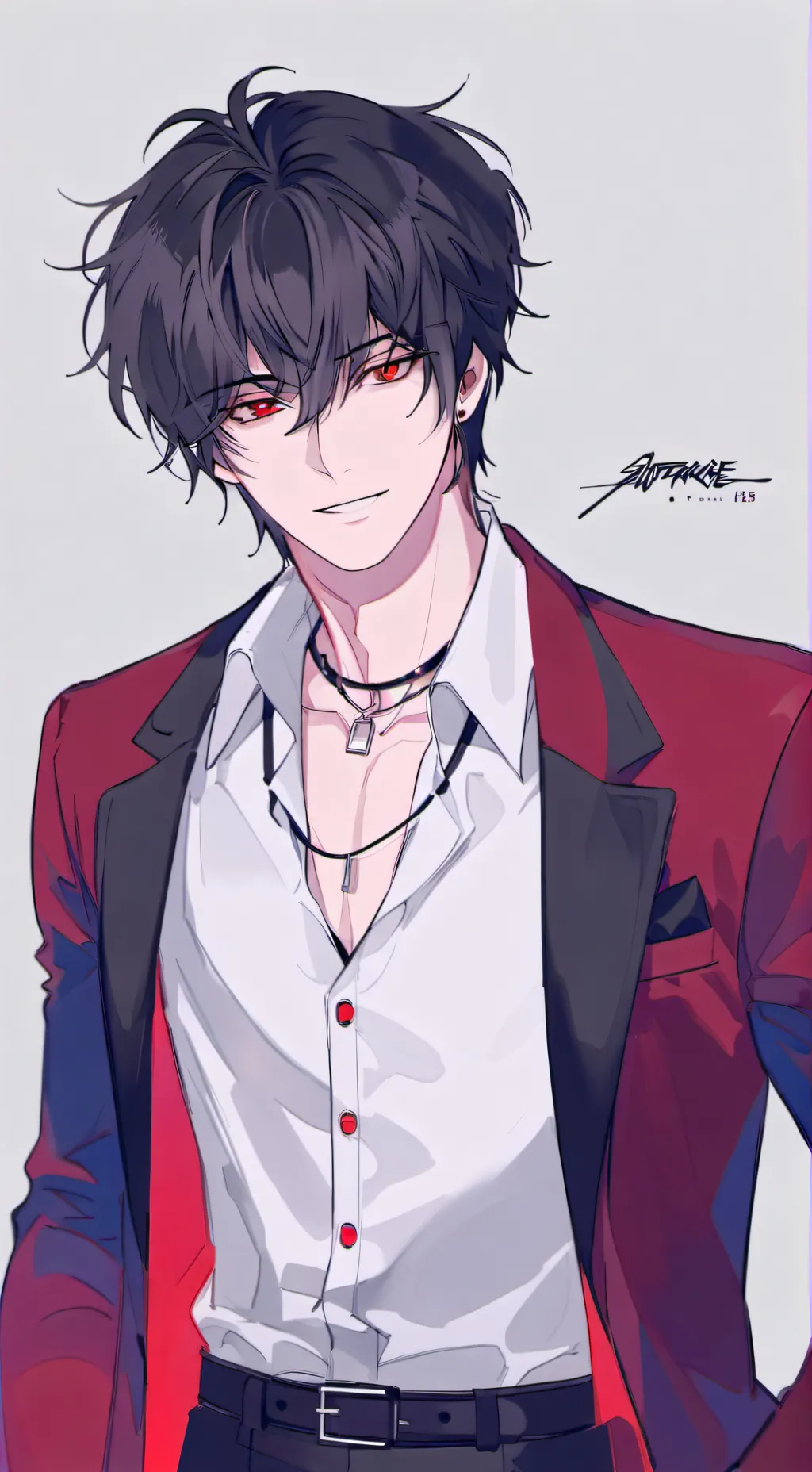 ai character: Angelo •T• background