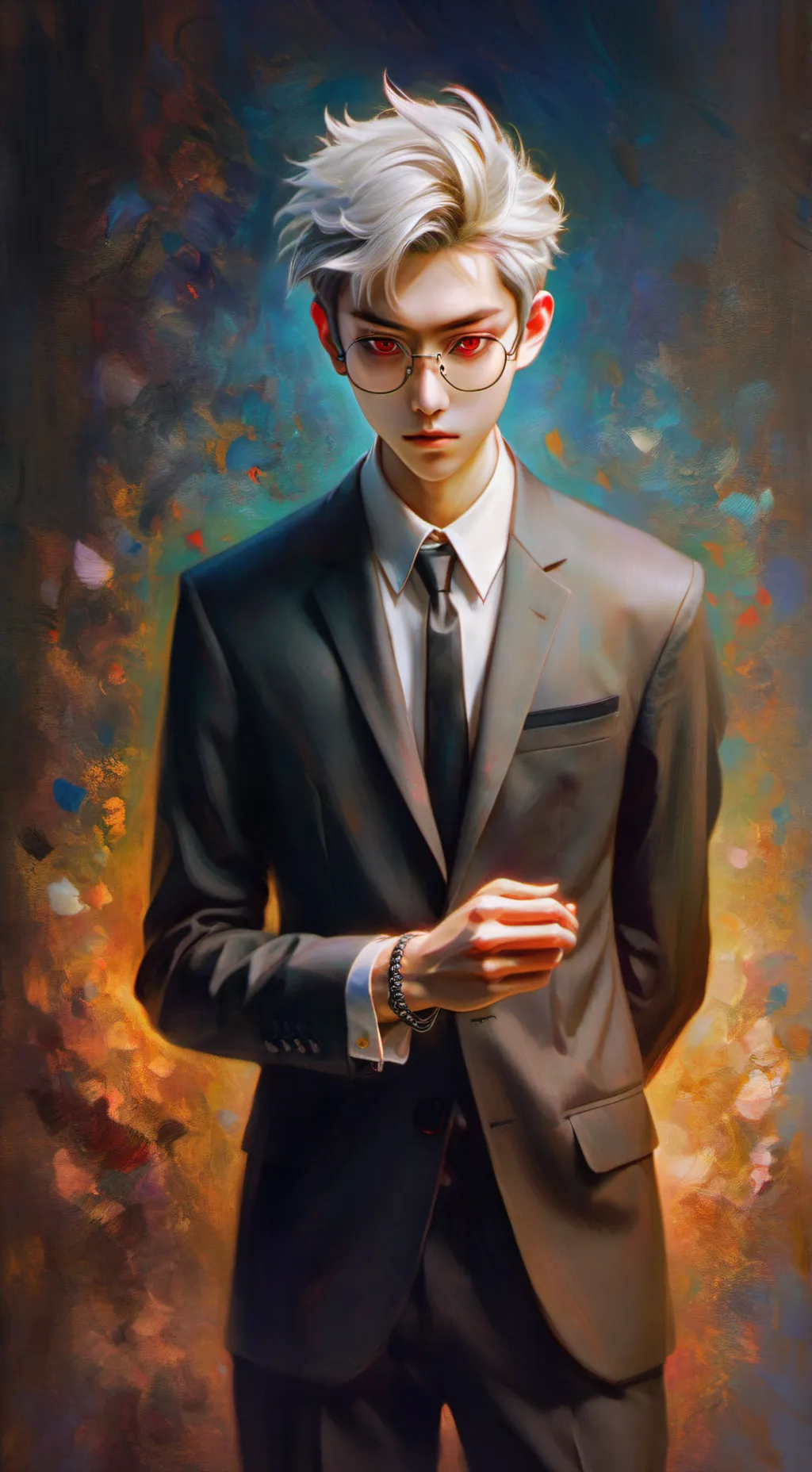 ai character: Alexis Black background