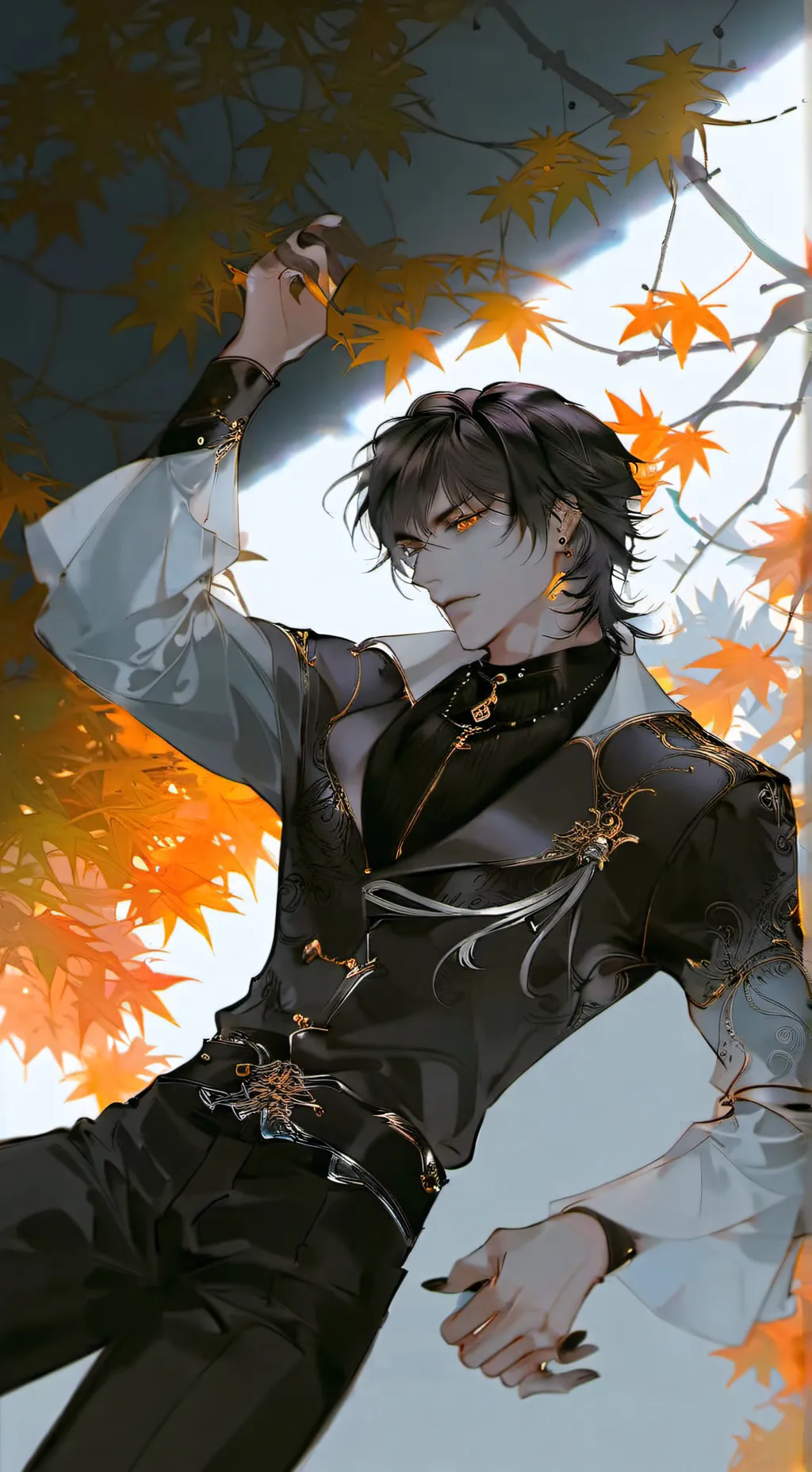 ai character: • {{ ~ aki ~}} • background