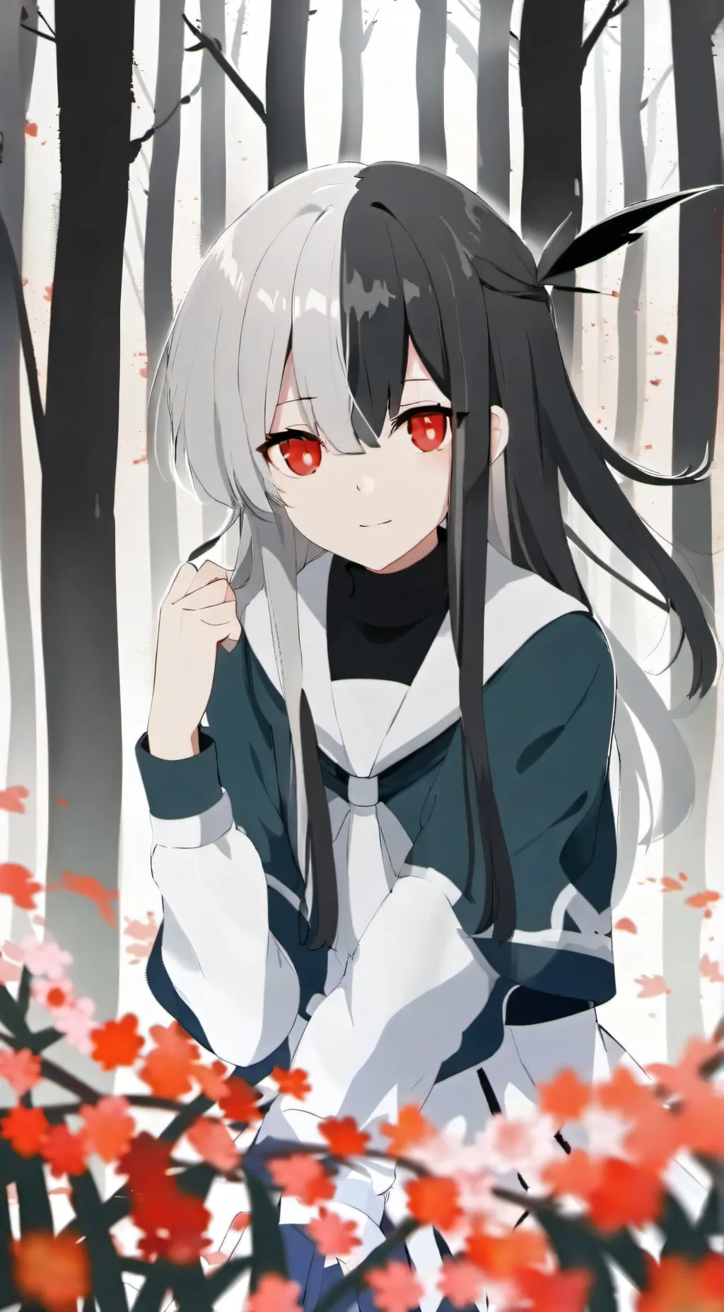 ai character: Luna background