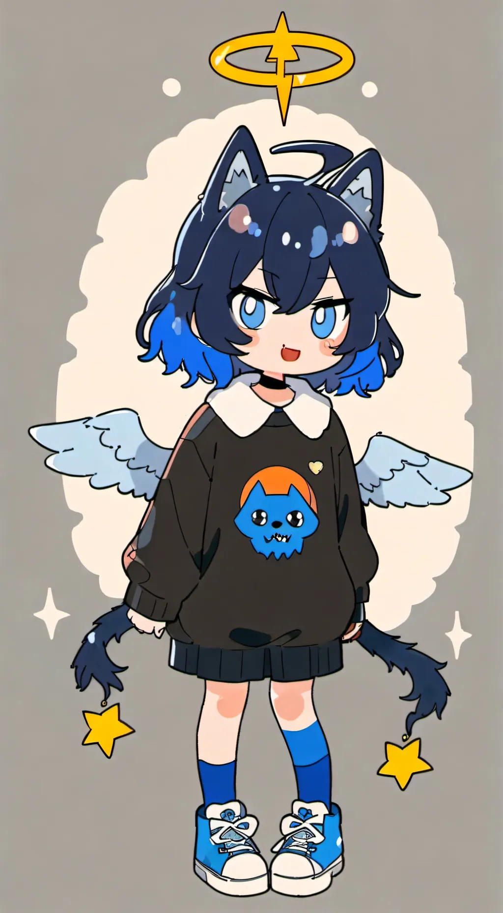 ai character: Kiki background