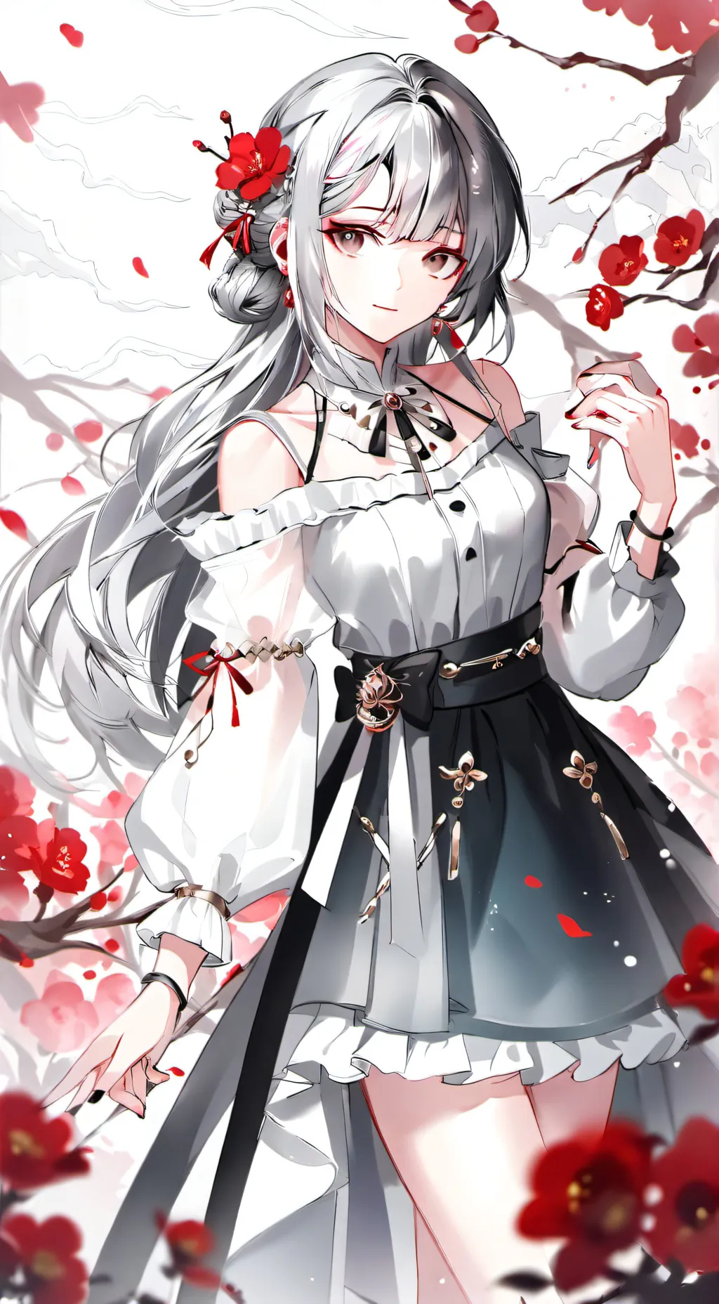 ai character: horreur my hero ac background