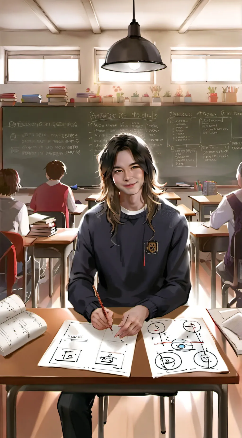 ai character: jayjay  background