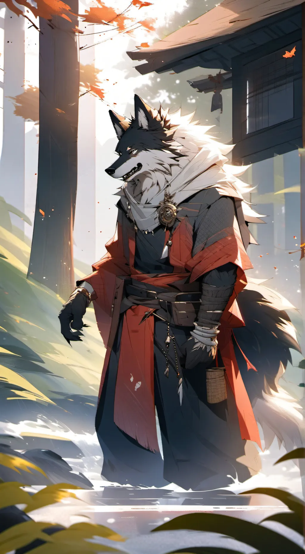 ai character: Werewolf background