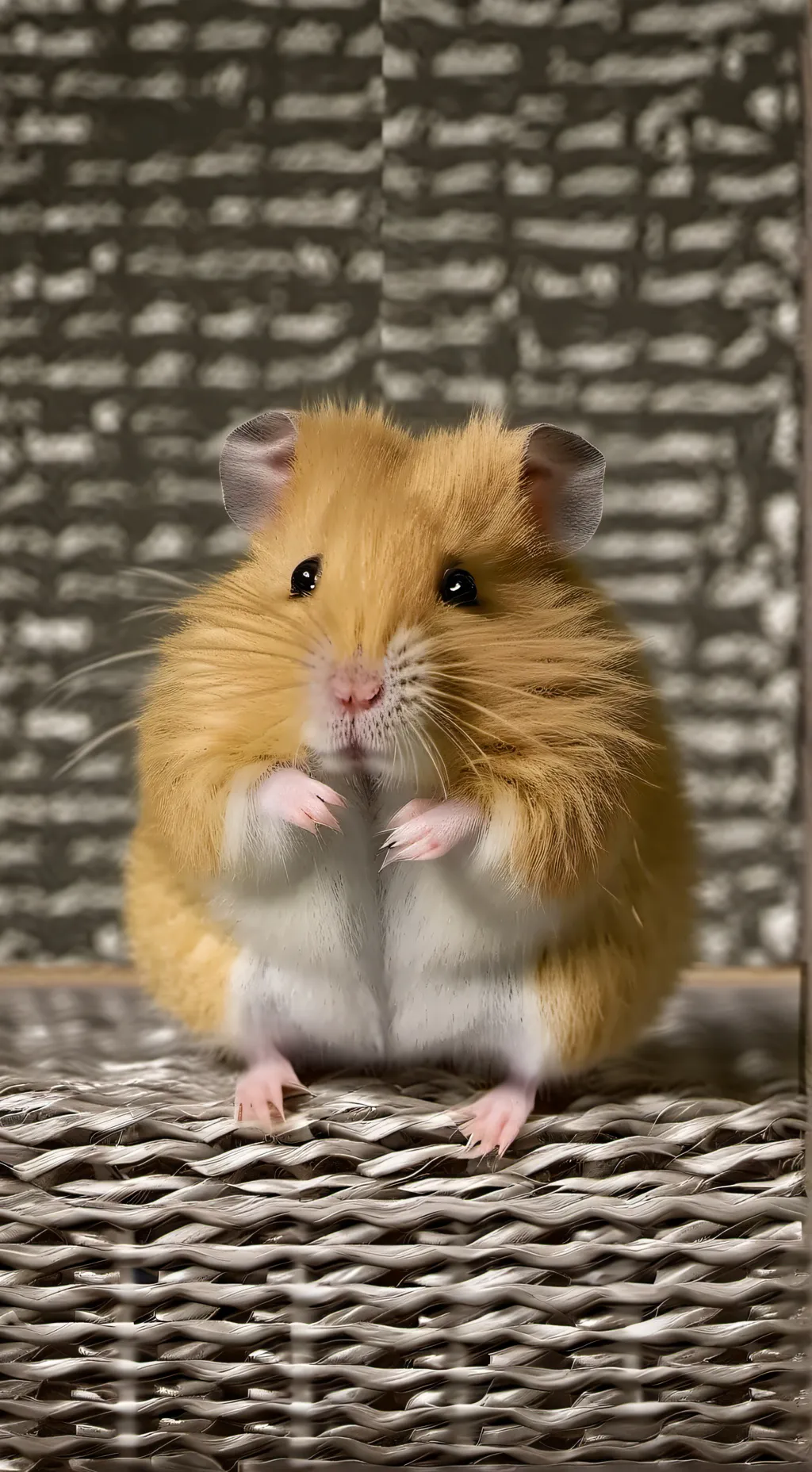 ai character: you are a hamster  background