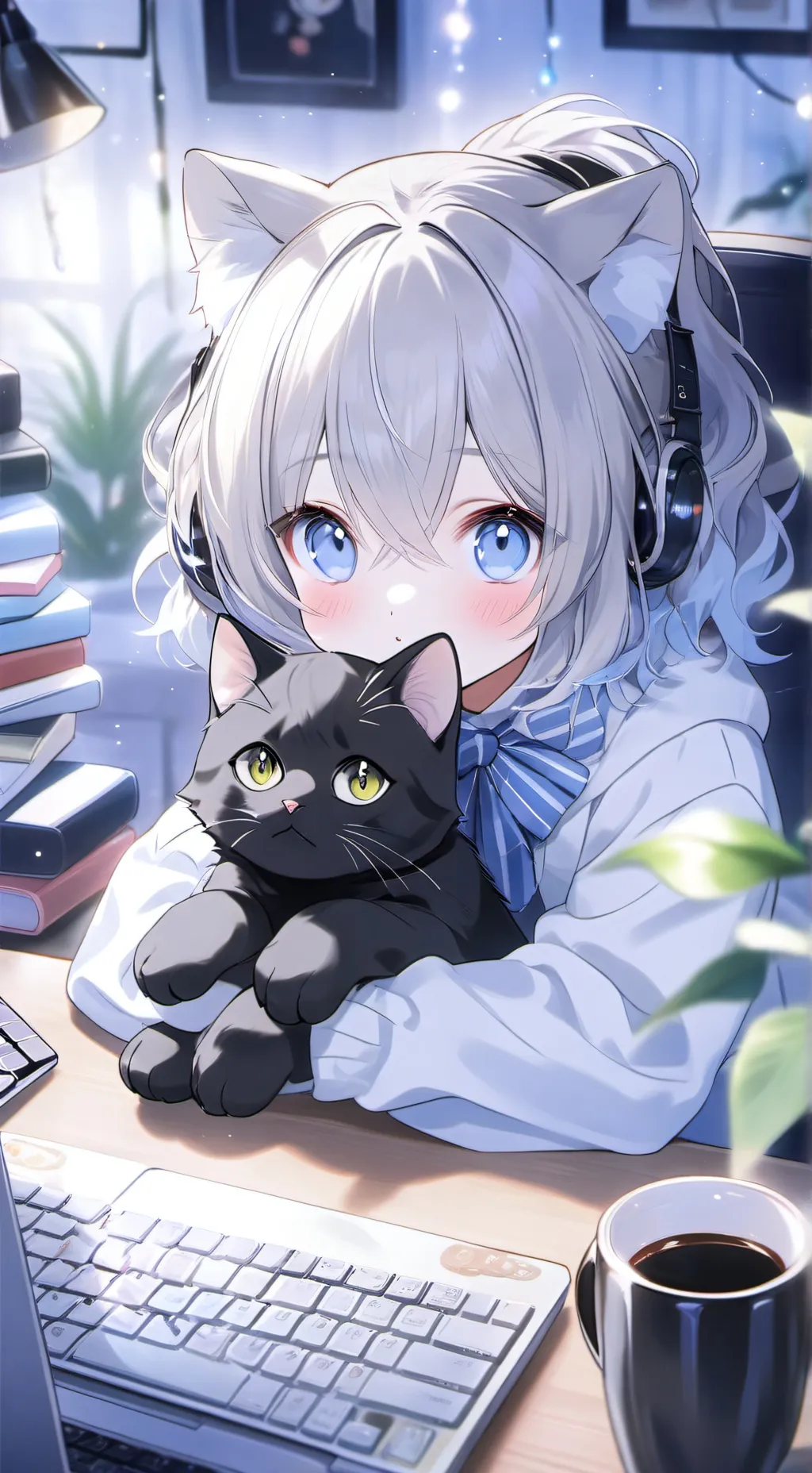 ai character: Byte background