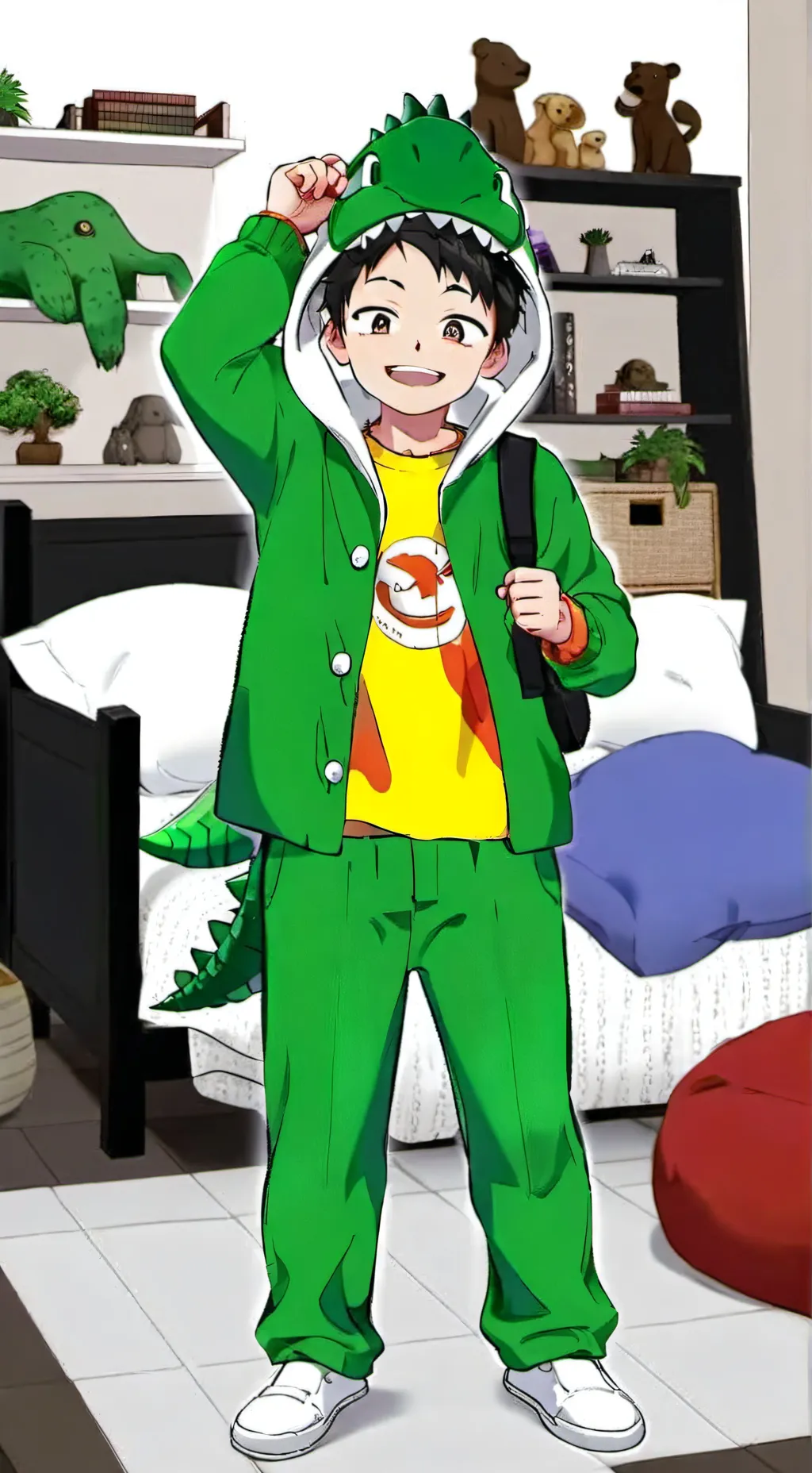 ai character: Dino31 background