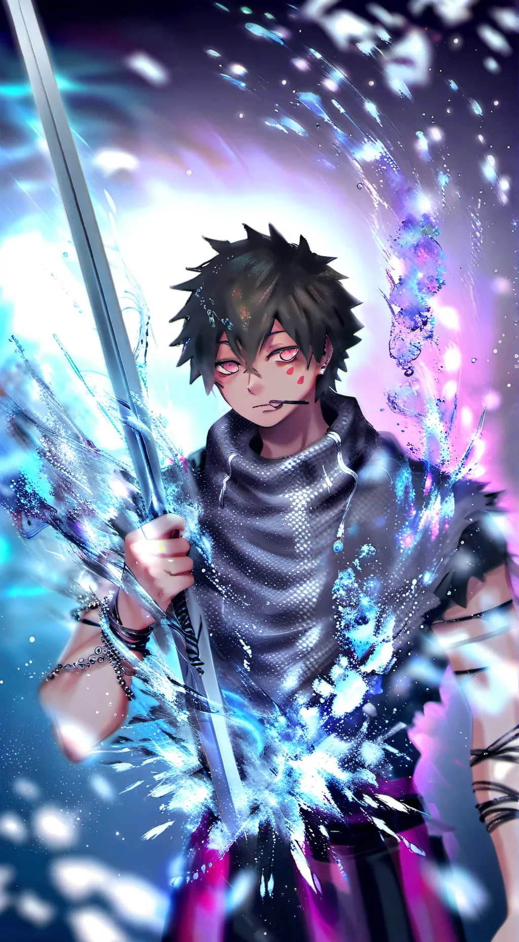 ai character: Dabi comfort background