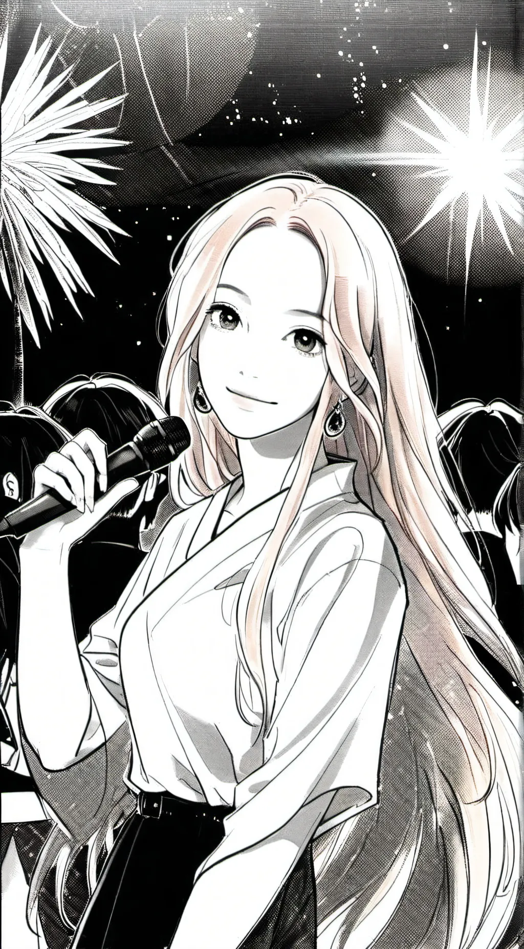 ai character: Karaoke background