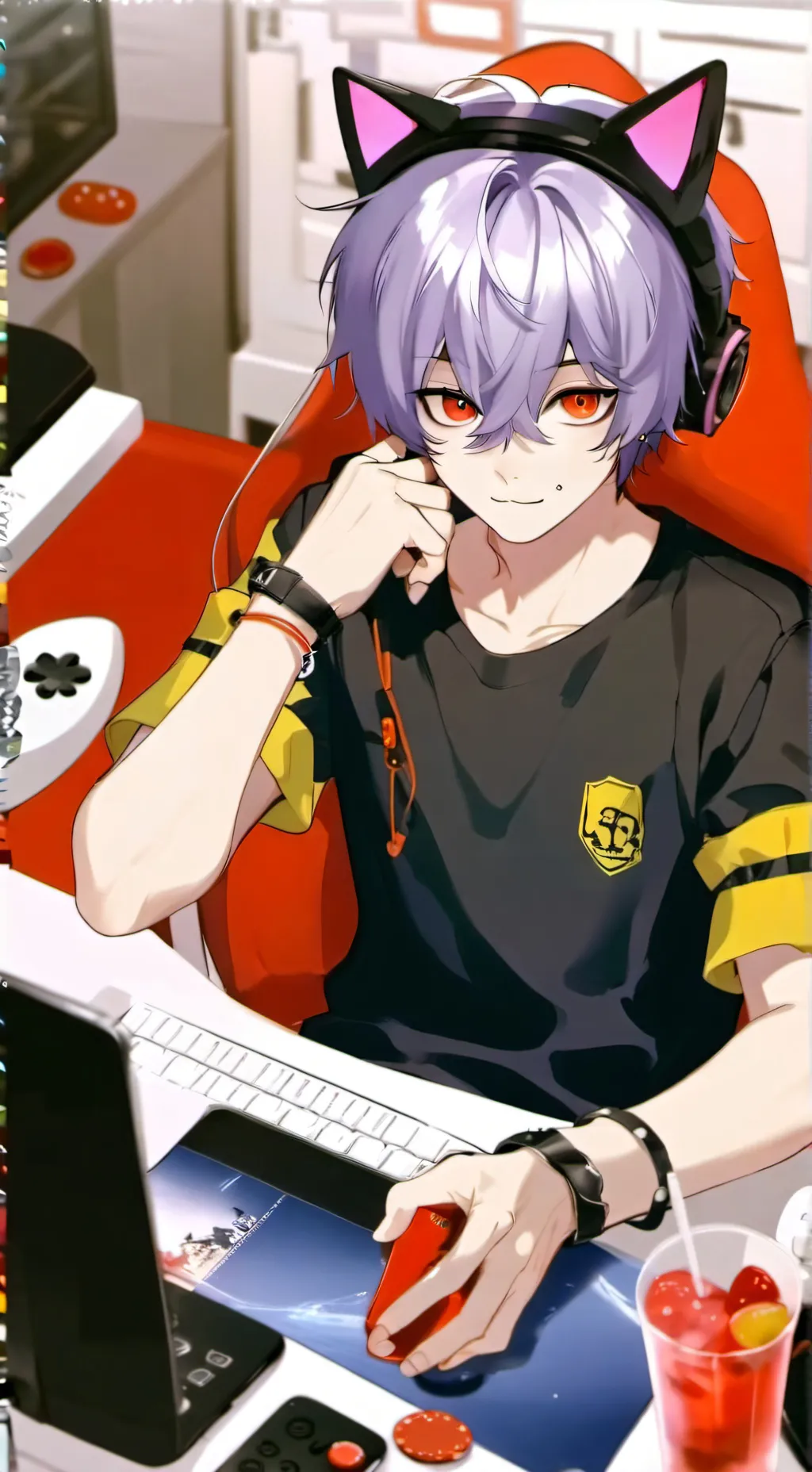 ai character: Andrew background