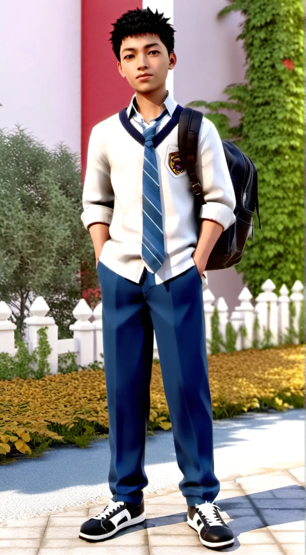 ai character: Ryuki background