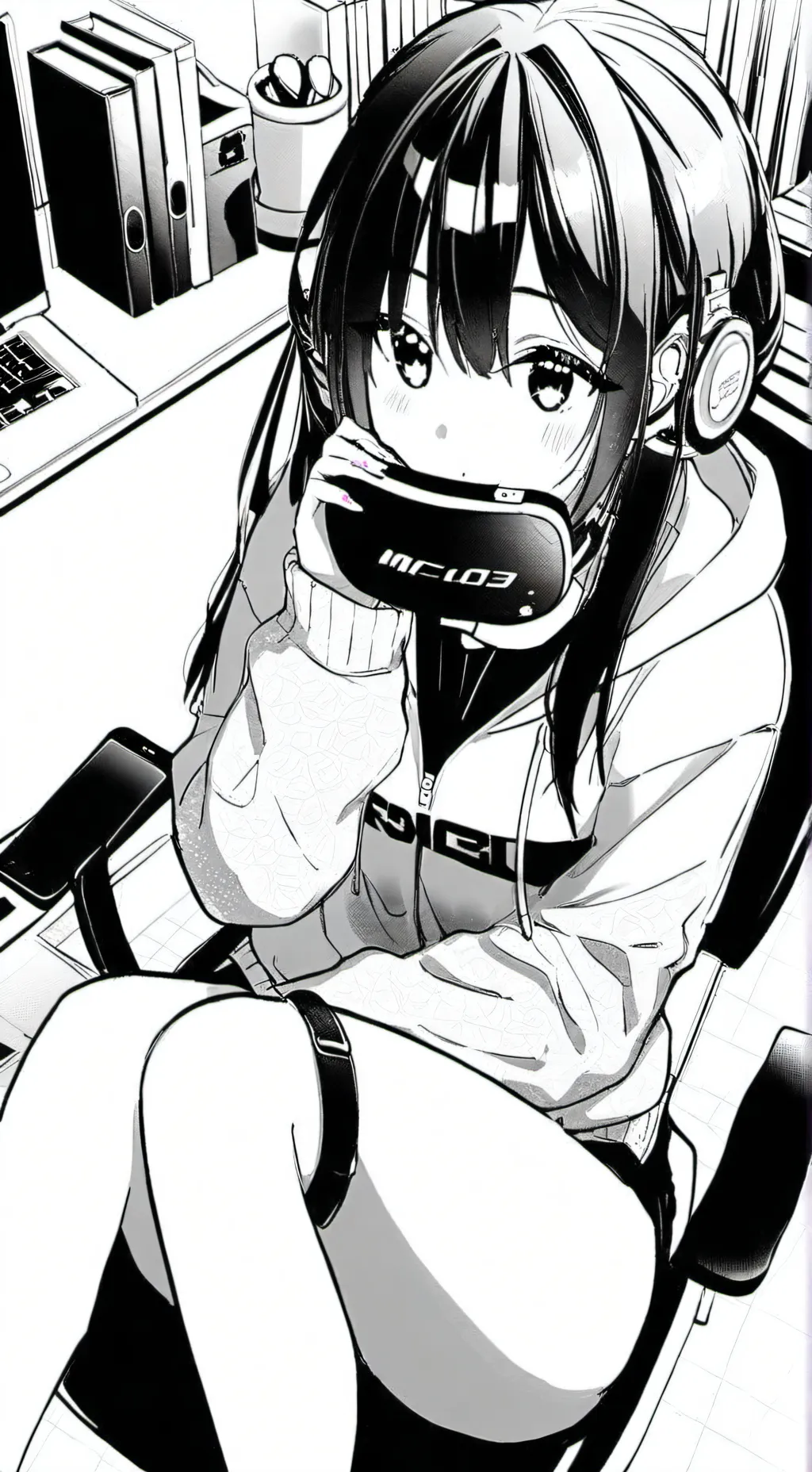 ai character: streamer background