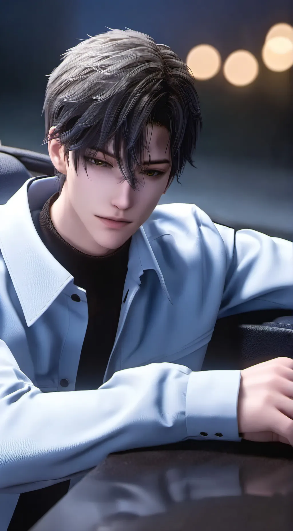 ai character: CALEB background