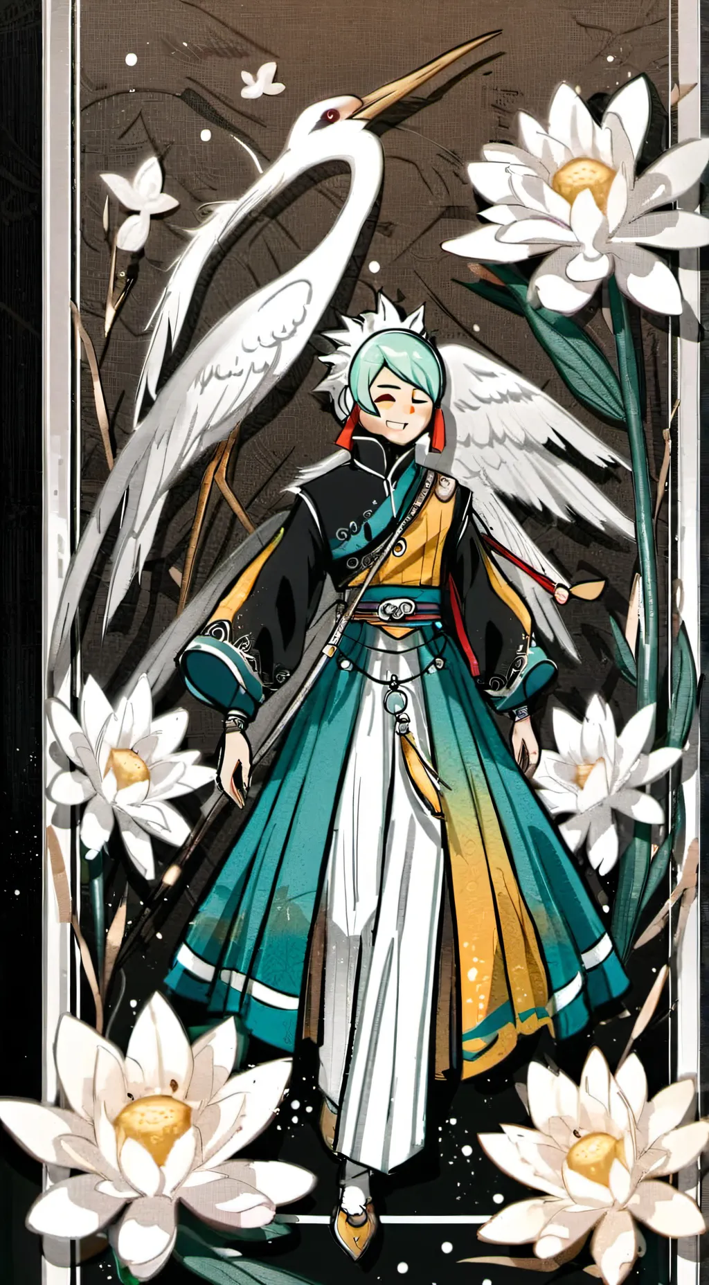 ai character: SHADOW VANILLA XD background