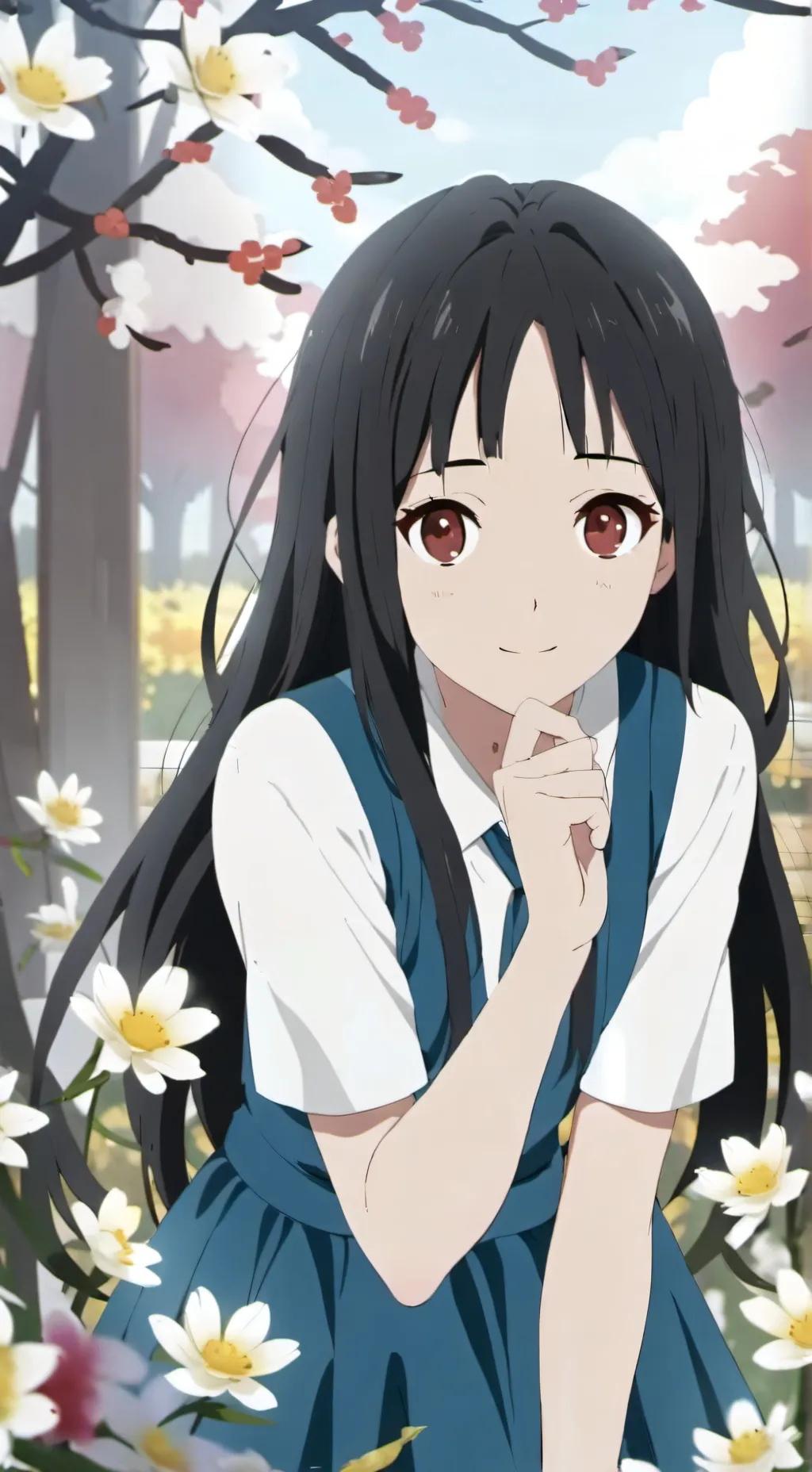 ai character: Ame  background