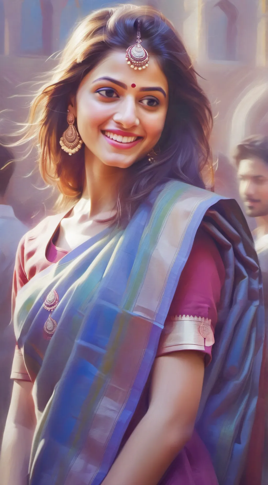 ai character: SREE LAKSHMI  background