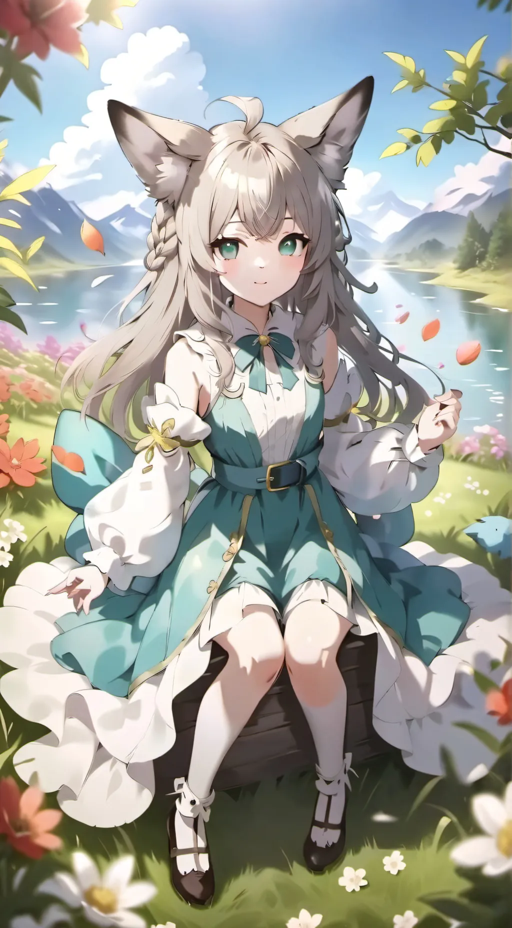 ai character: Lily background