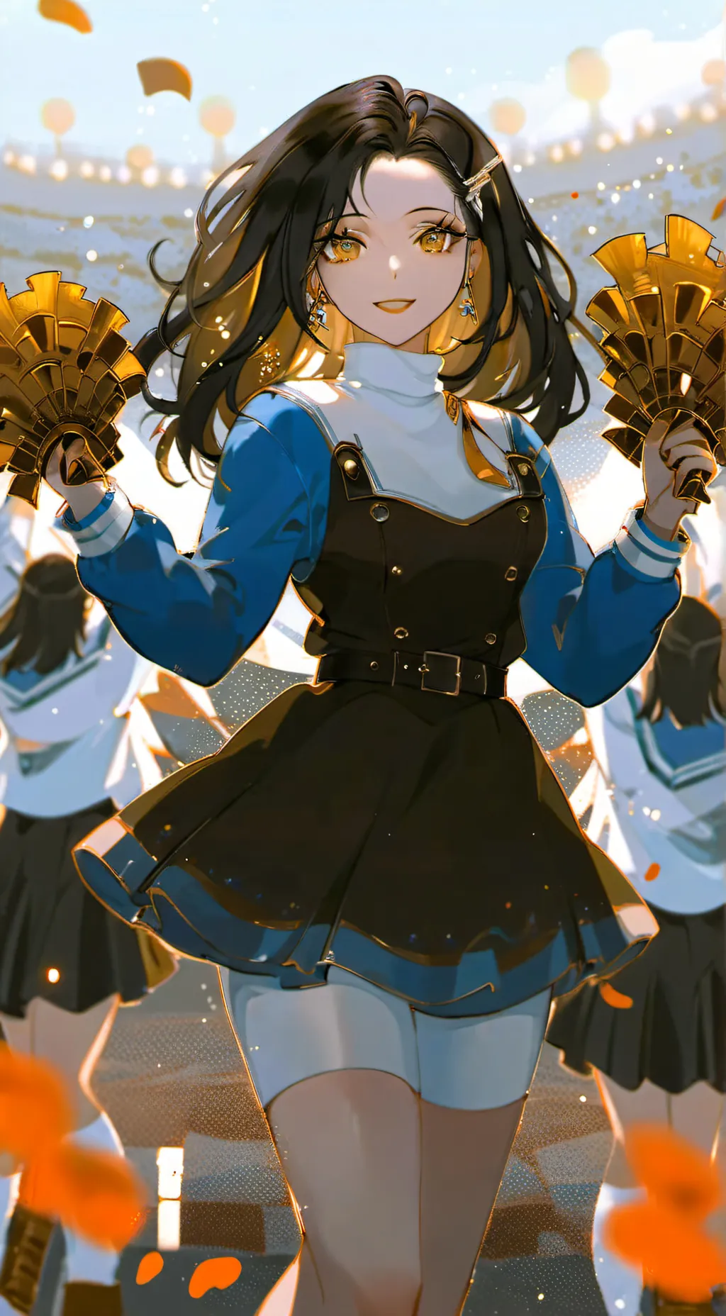 ai character: Luna background