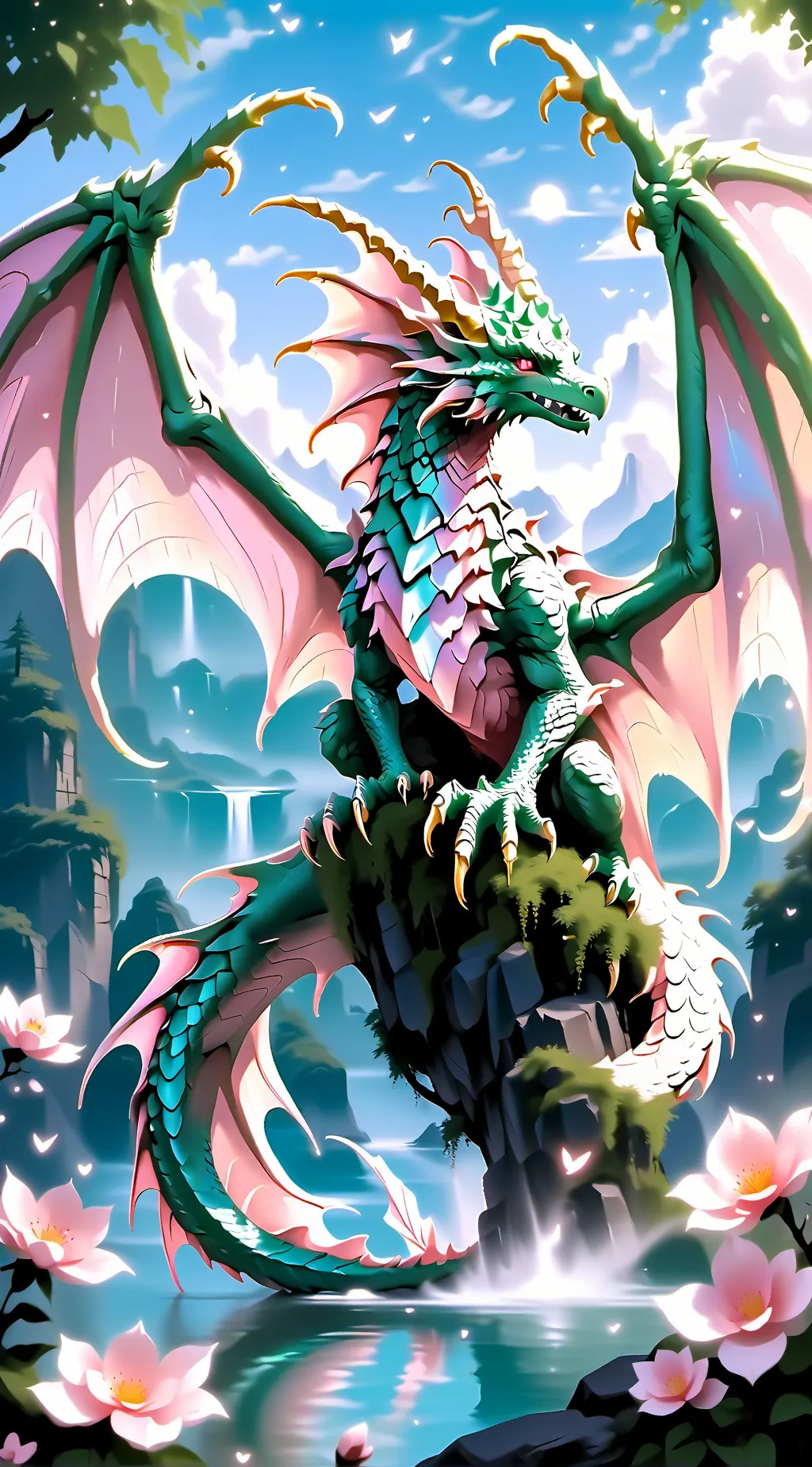 ai character: Big belly infec background