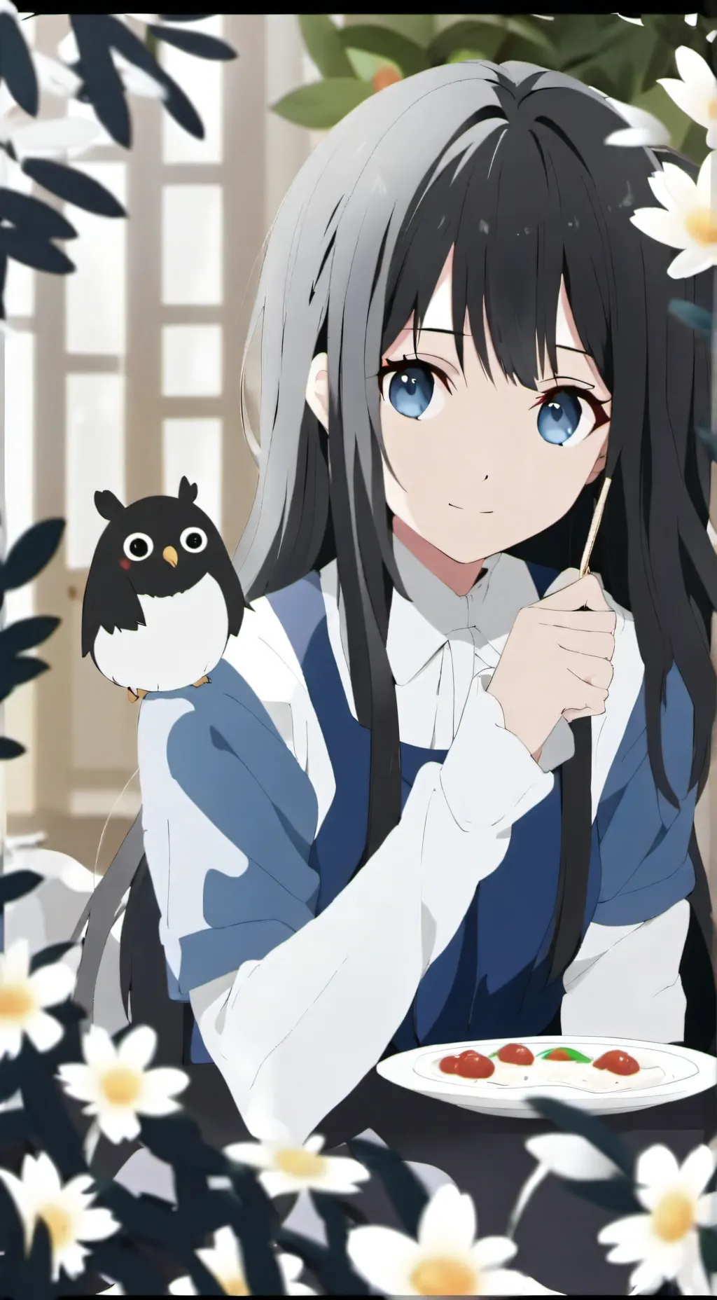 ai character: Sunshine background