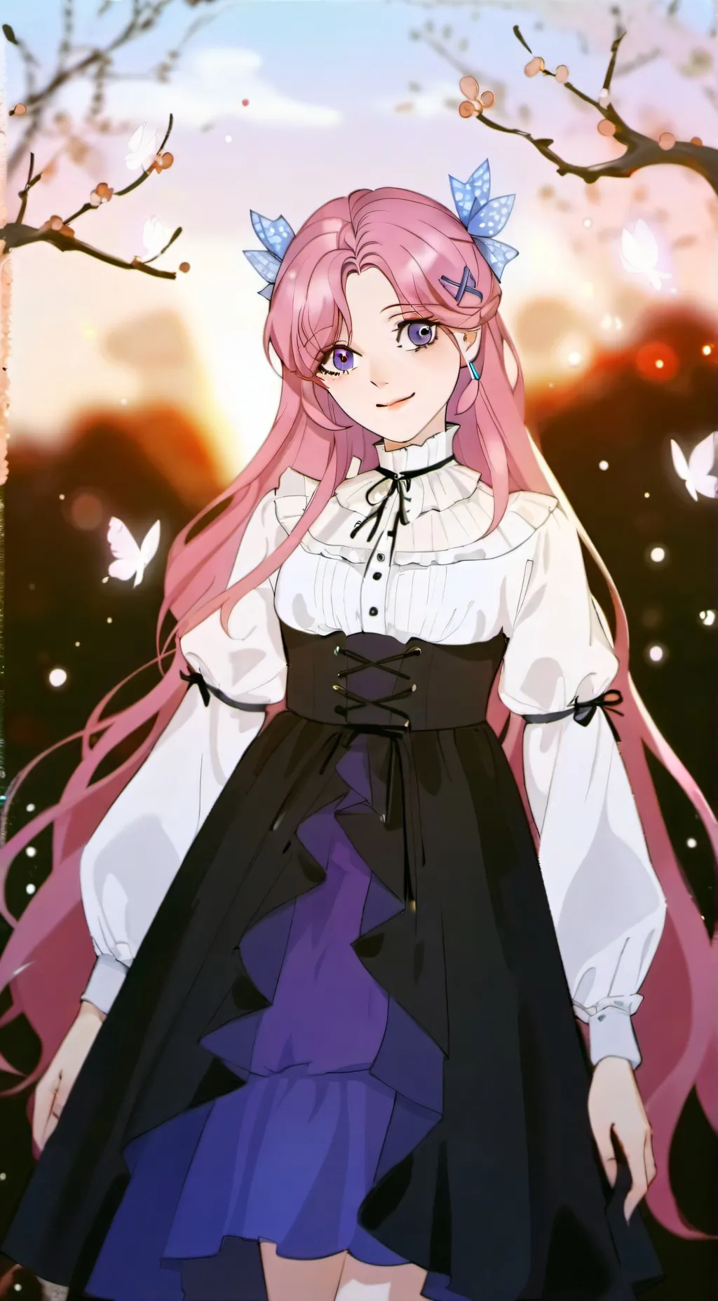 ai character: Lila background