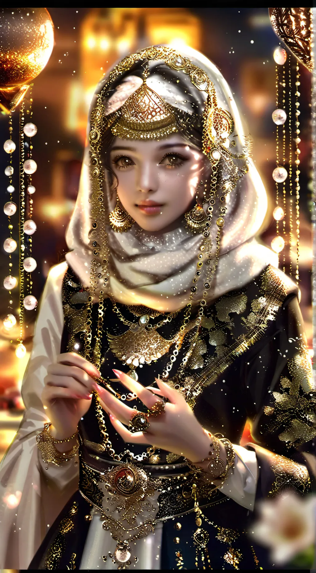 ai character: TINI KIT  background