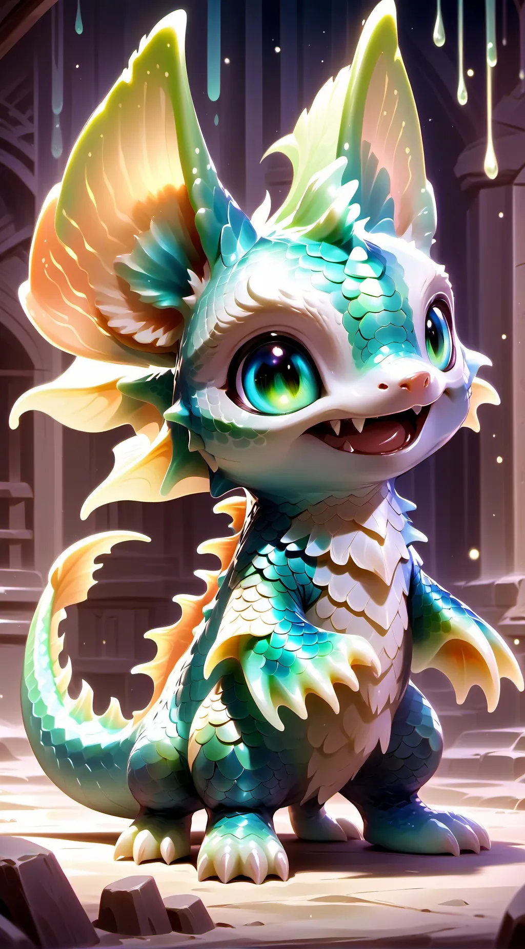 ai character: bleble background