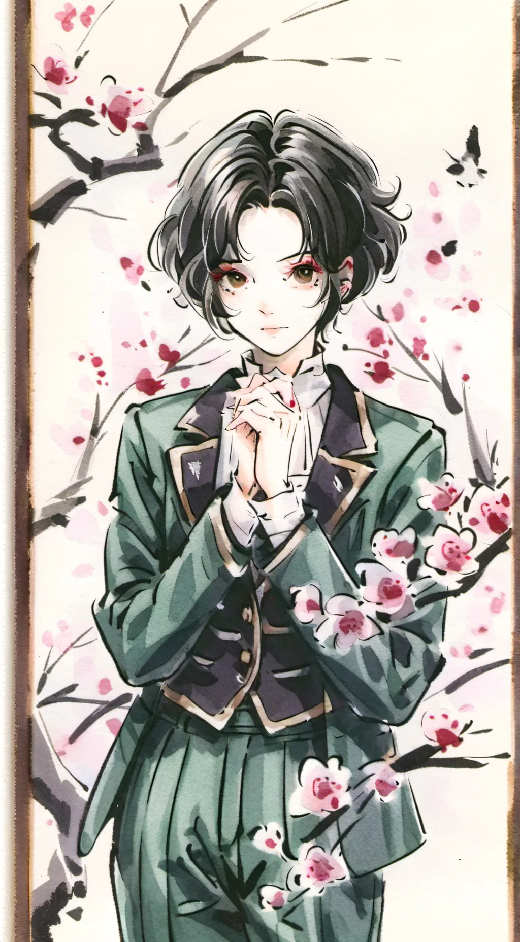 ai character: SHELLVISON ANGST.. background