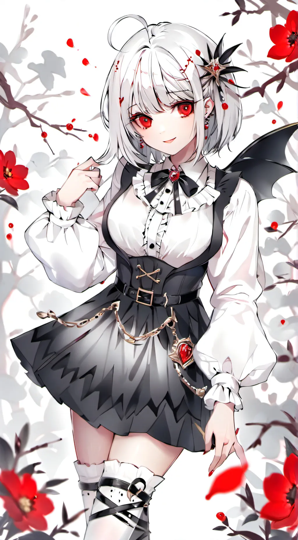 ai character: vampire background