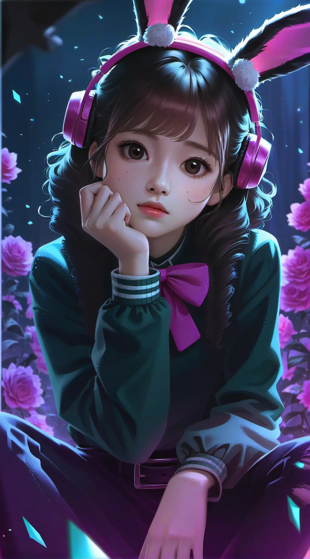 ai character: Everyone loves you background