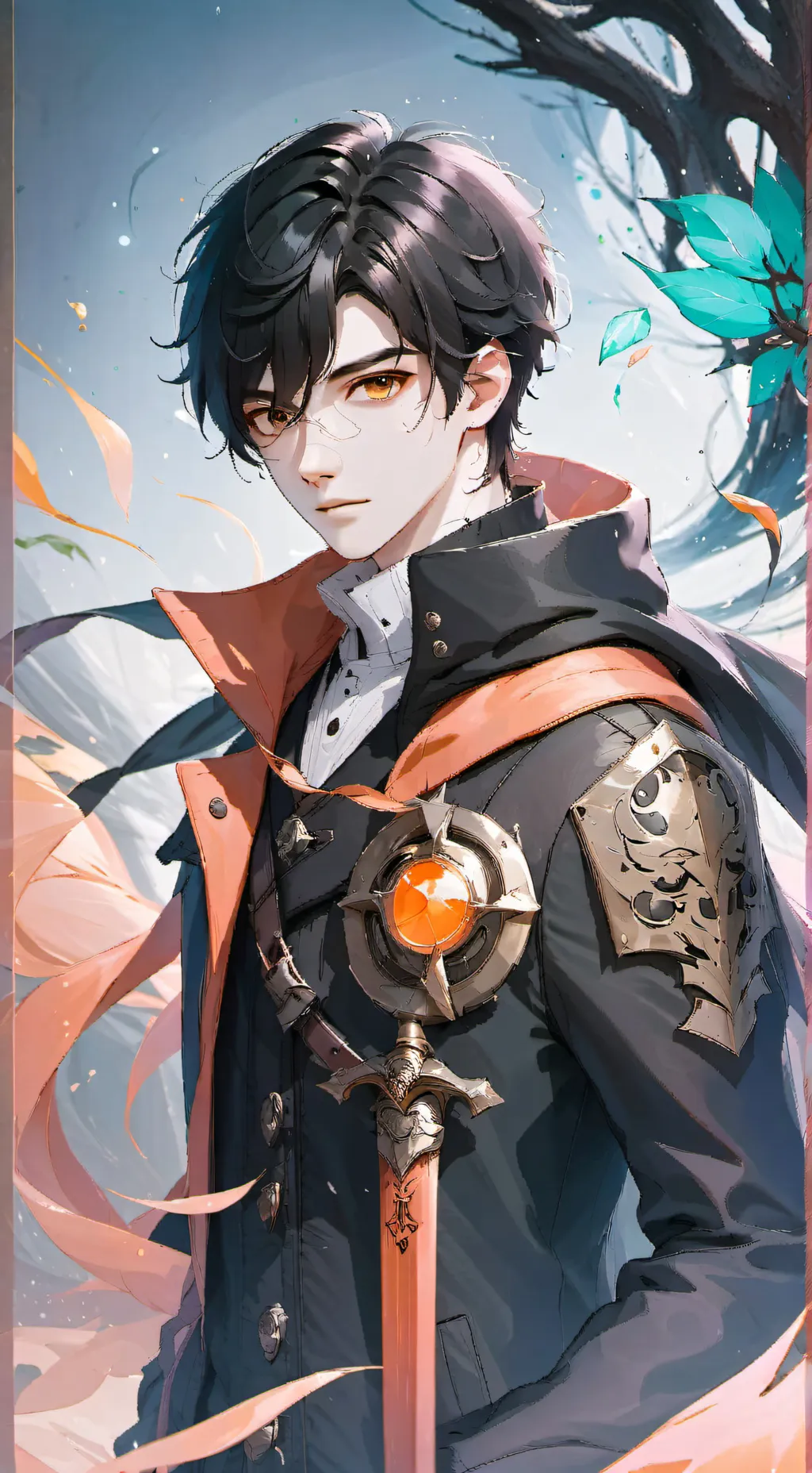 ai character: Xavier  background