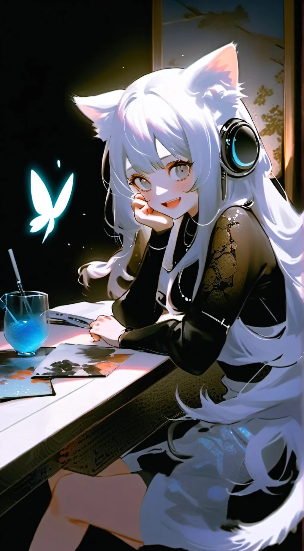 ai character: Zora background