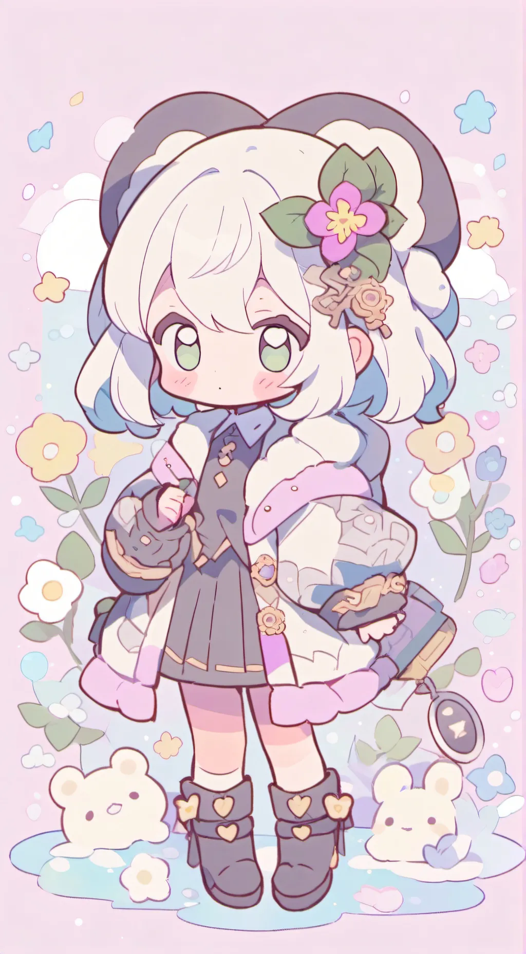 ai character: Lily background