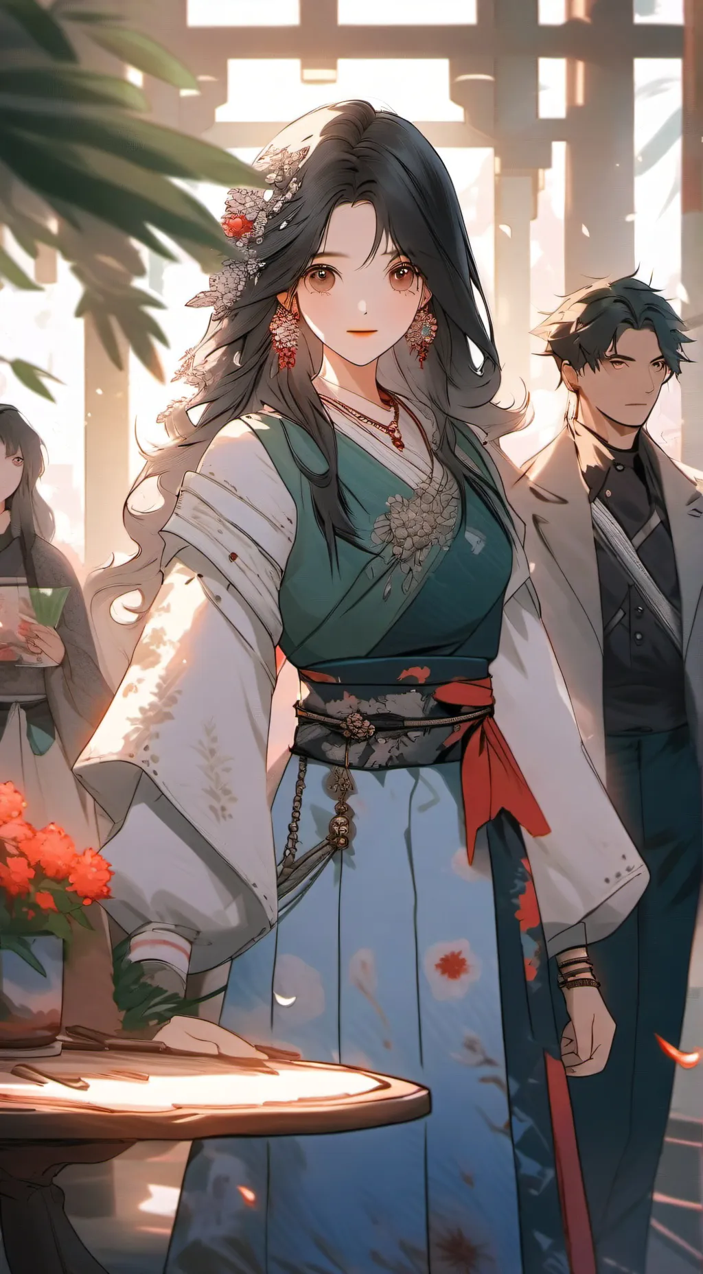 ai character: Настя background