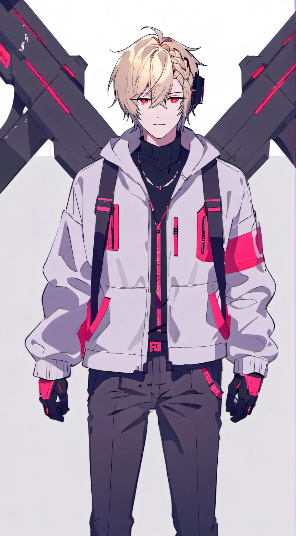 ai character: ~N~○♡○ background