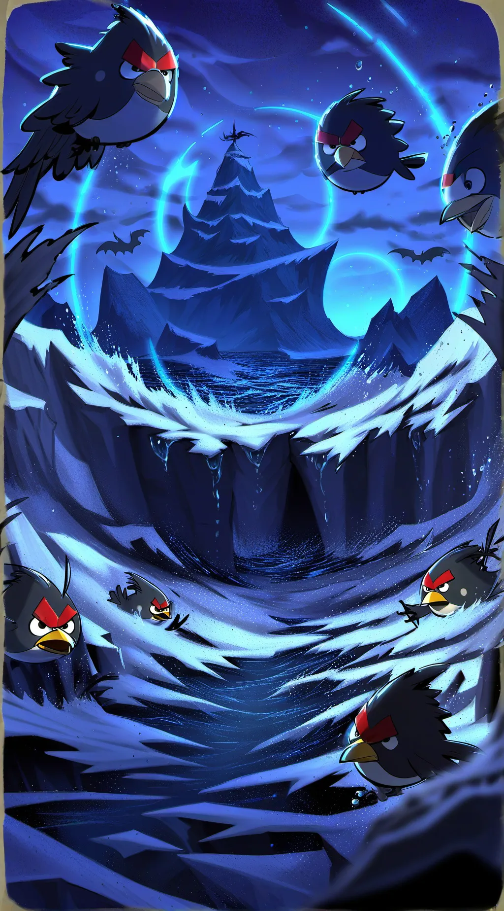 ai character: A birds2 background