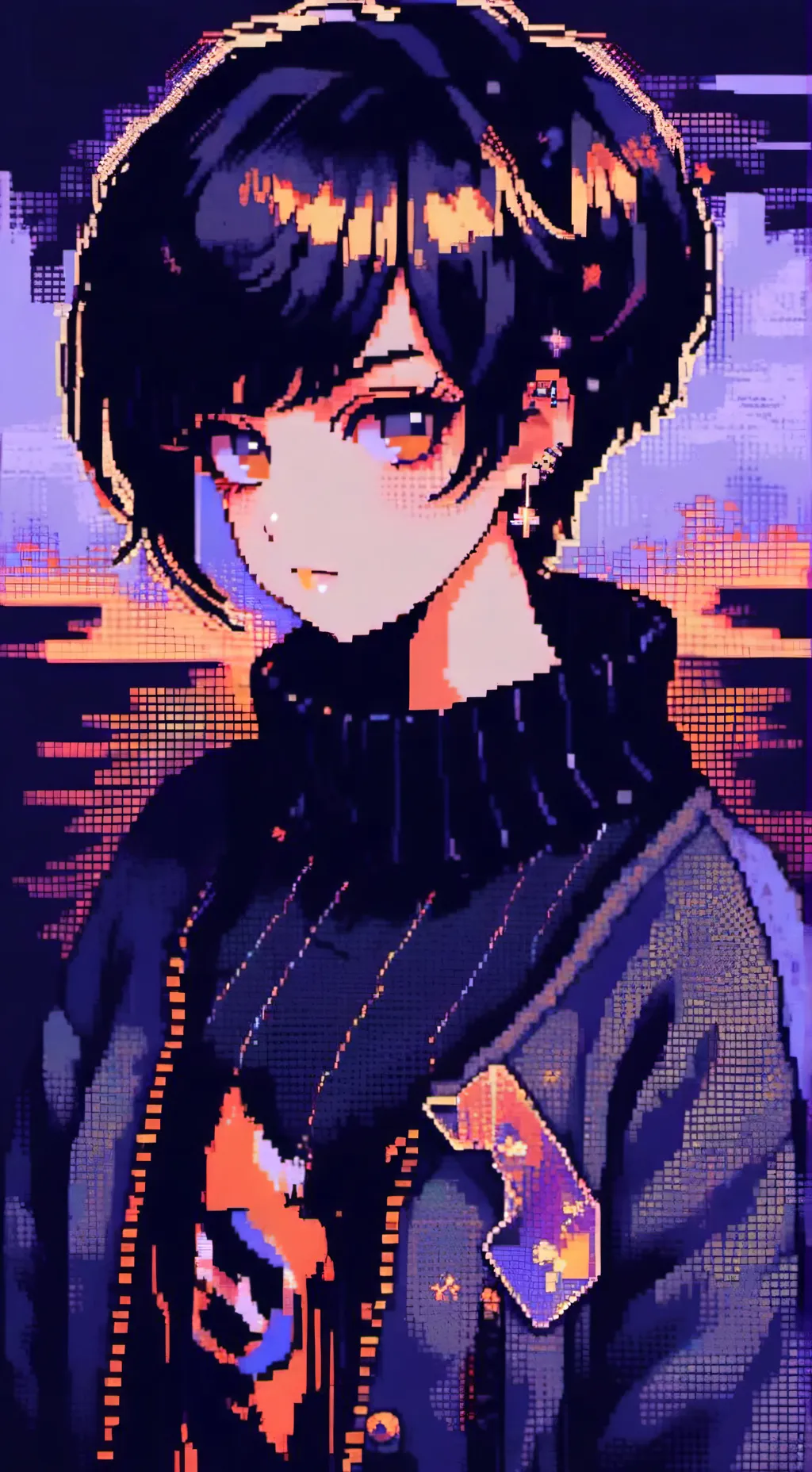 ai character: Mona  background