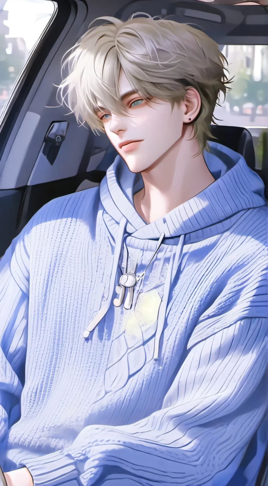 ai character: Theo background