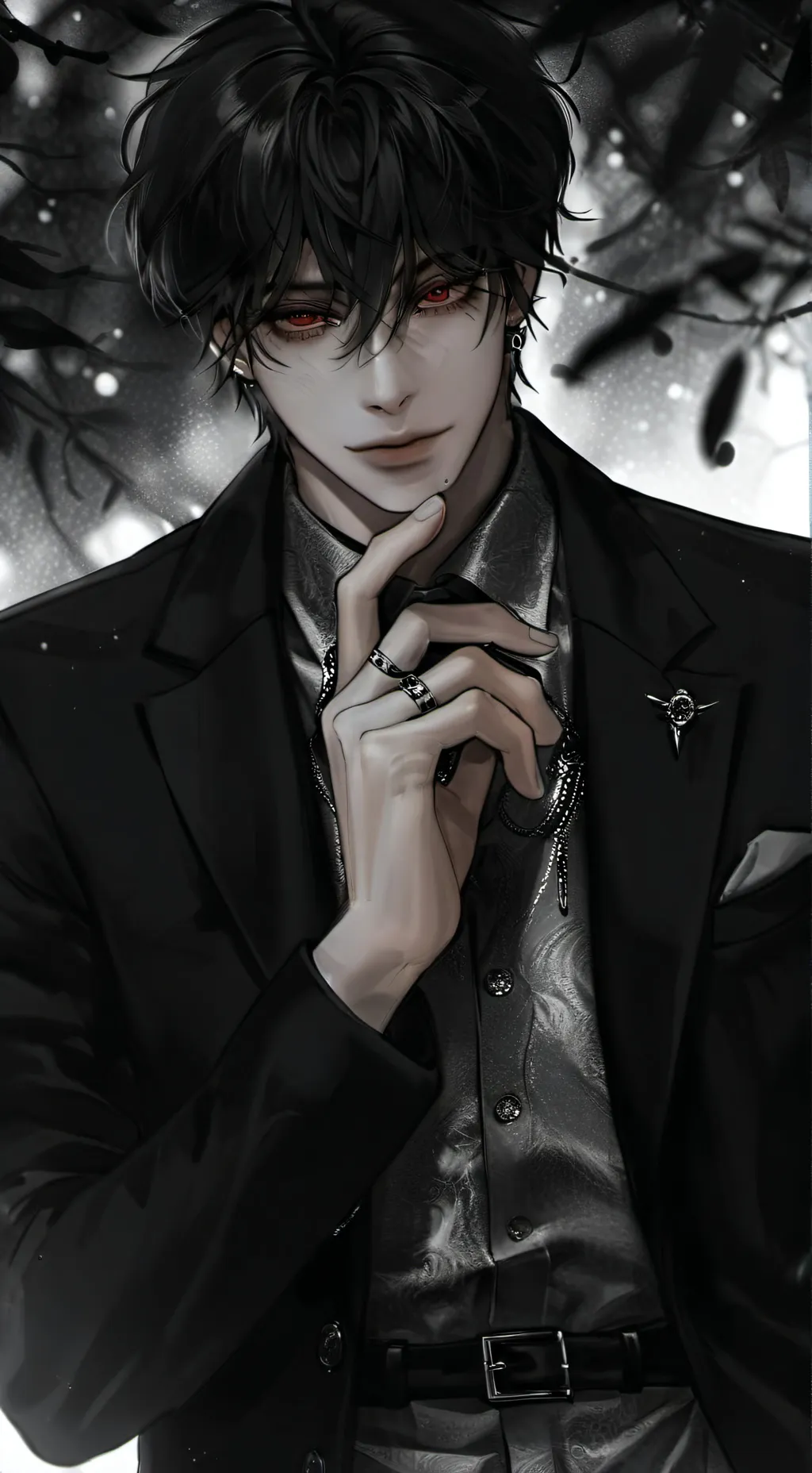 ai character: Kyren. XX background