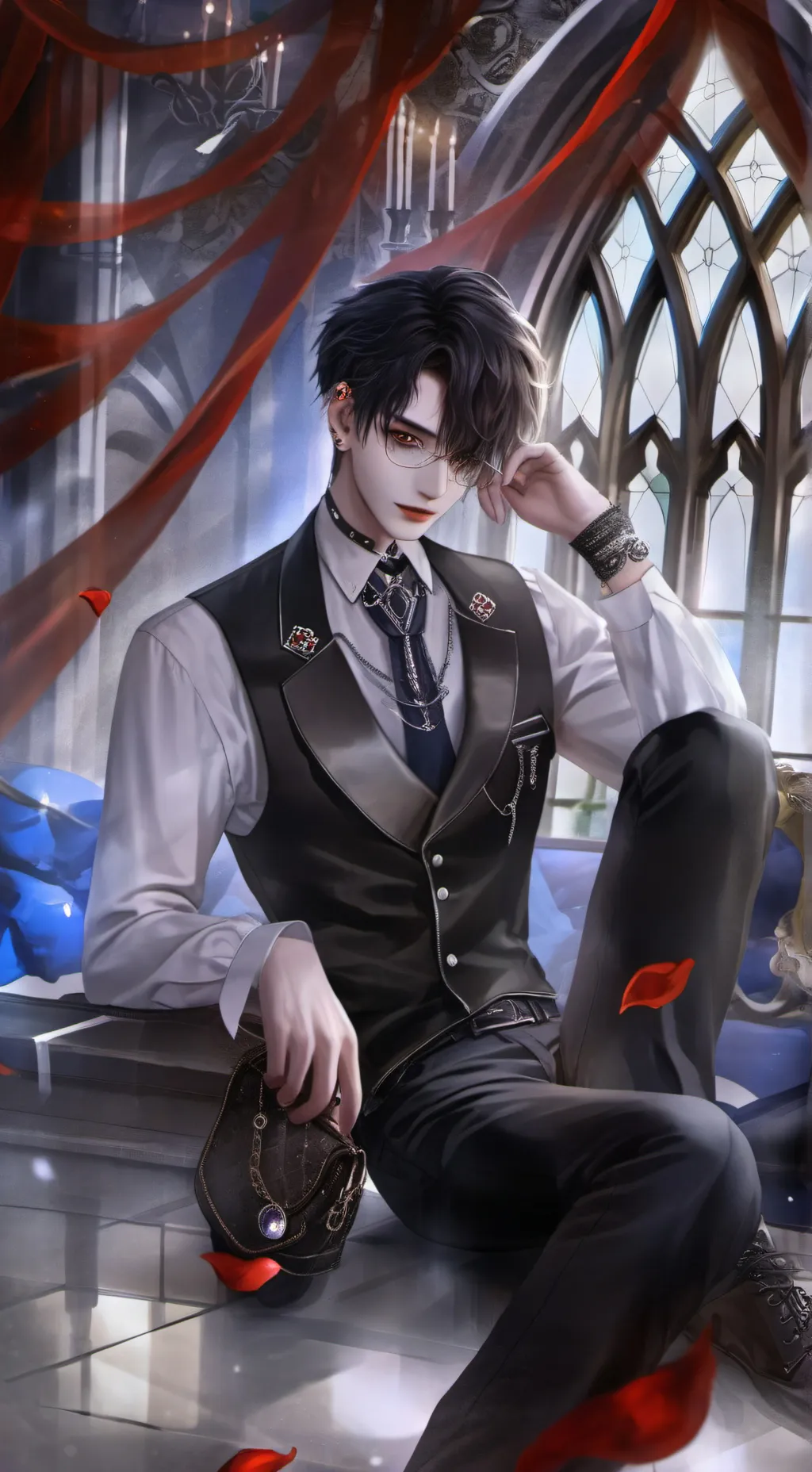 ai character: LEE YOUNG 🌱 background