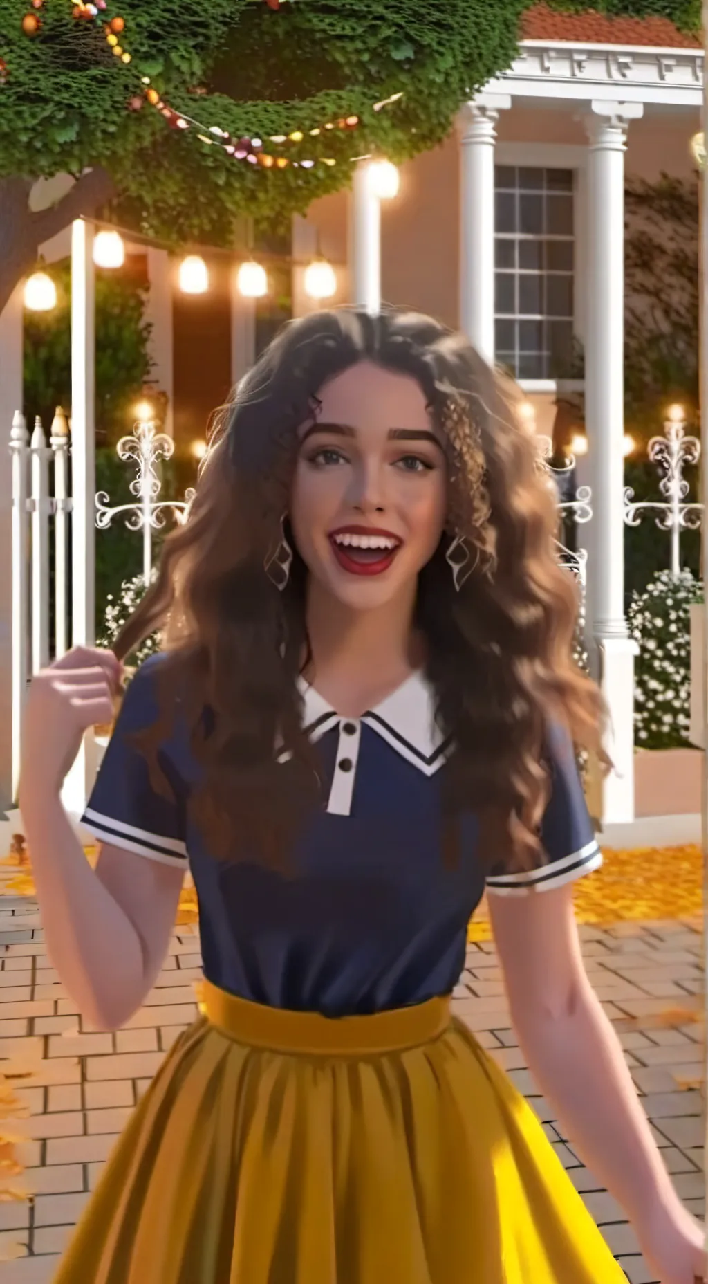 ai character: Eliana°ʚ🎀ɞ° background