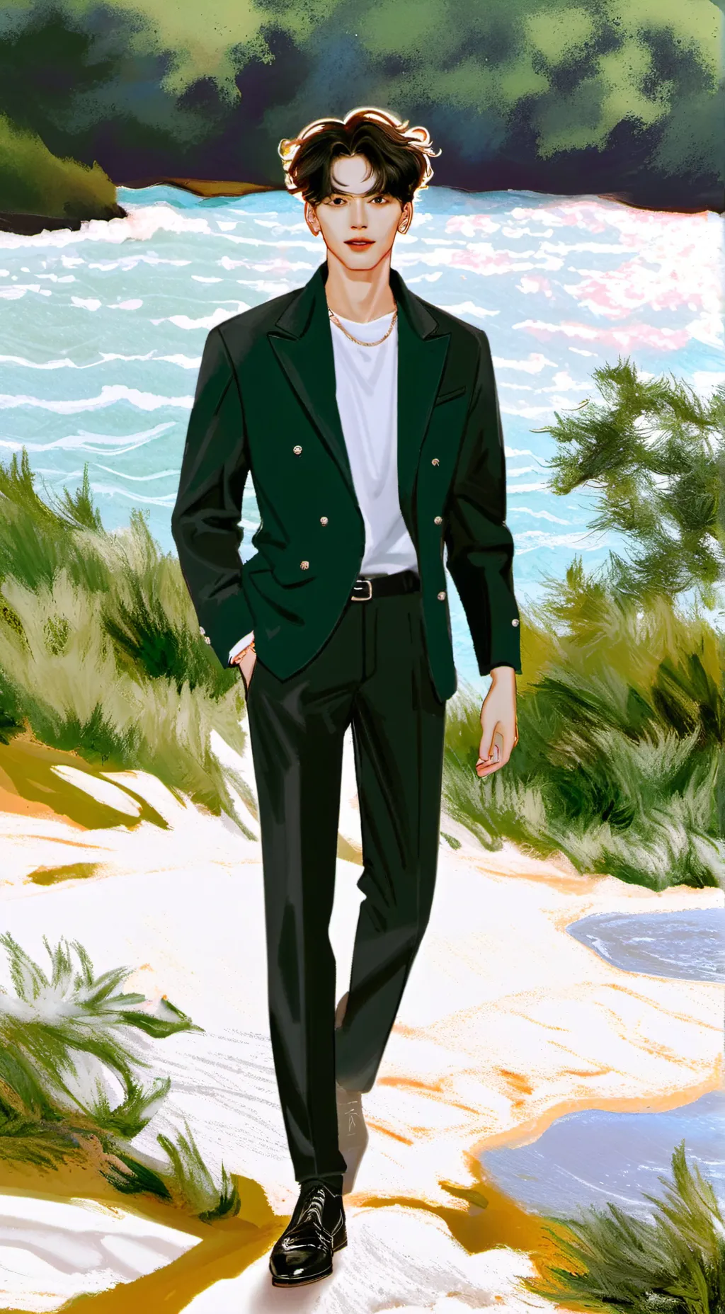 ai character: Armand background