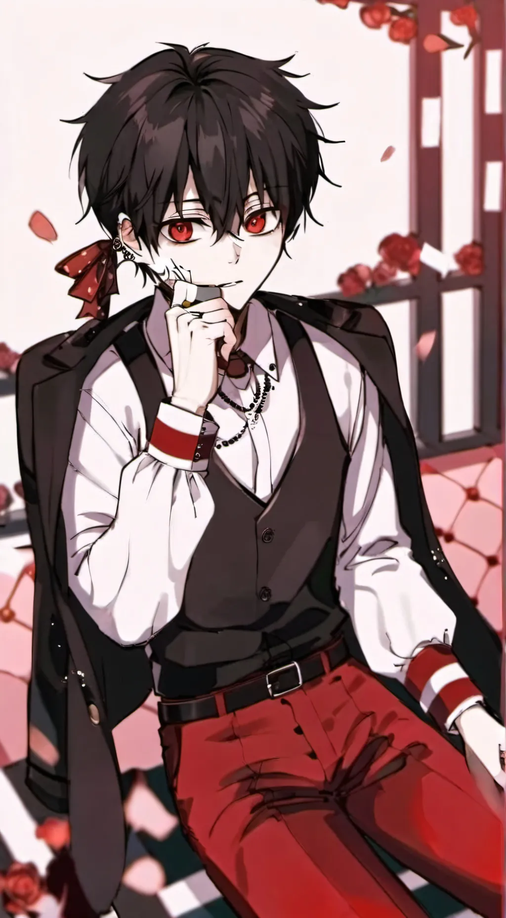 ai character: tsukasa yugi  background