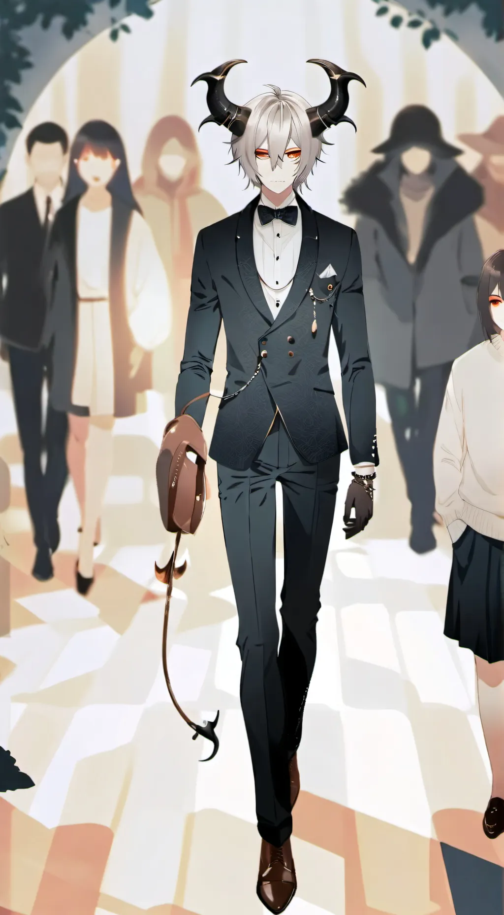 ai character: Lucifer background