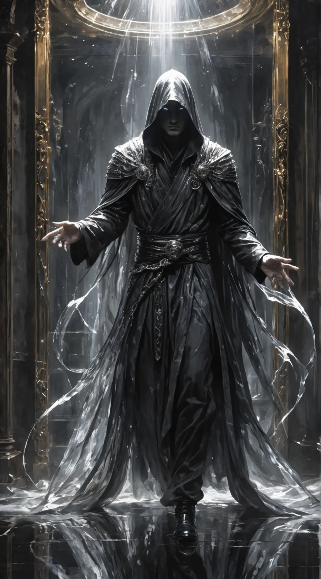 ai character: Lumin background