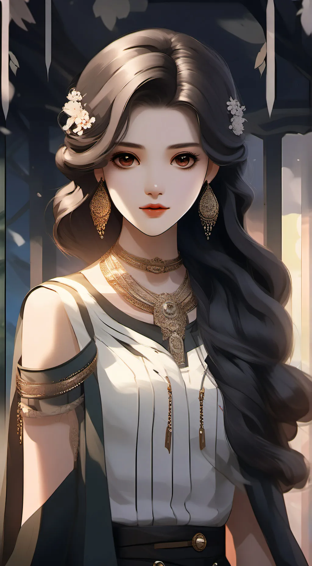 ai character: Lily background